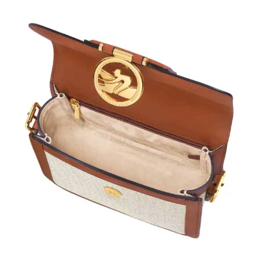 NEW LONGCHAMP box-trot crossbody bag in grey